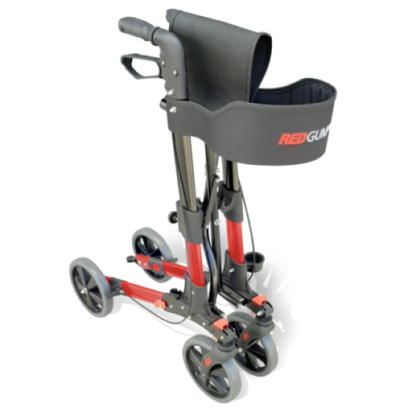Seated Walker - RedGum Side Fold Walker EQ7851